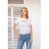 imageVICHYIE Womens Fashion Fall Clothes One Piece Cutout Tops Long Sleeve Ribbed Slim Fitted Shirts Tee TshirtsShortwhite