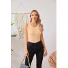 imageVICHYIE Womens Summer Tank Tops Crewneck Sleeveless Shirts Ribbed Tanks Slim Fitted Casual Basic Tee ShirtApricot