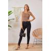 imageVICHYIE Womens Summer Tank Tops Crewneck Sleeveless Shirts Ribbed Tanks Slim Fitted Casual Basic Tee ShirtKhaki
