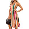 imageII ININ Womens 2025 Sundresses Casual Summer Tank Dress V Neck Sleeveless Button Down Midi Floral Beach Dress with PocketsFloral F