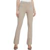 imagesiliteelon Dress Pants Womens Dressy Casual Work Pants Bootcut Yoga Pants Pull On Business Trousers Pants High WaistedKhaki