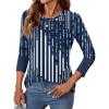 Navy Blue White Stripes