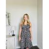 imageII ININ Womens 2025 Sundresses Casual Summer Tank Dress V Neck Sleeveless Button Down Midi Floral Beach Dress with PocketsFloral O