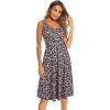 imageII ININ Womens 2025 Sundresses Casual Summer Tank Dress V Neck Sleeveless Button Down Midi Floral Beach Dress with PocketsFloral P