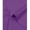 image:imagesiliteelon Womens ClassicFit Dress Shirts Long Sleeve Button Down WrinkleFree Stretch Solid Casual Work Office Blouse TopDeep Purple