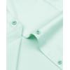 image:imagesiliteelon Womens ClassicFit Dress Shirts Long Sleeve Button Down WrinkleFree Stretch Solid Casual Work Office Blouse TopLight Green