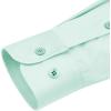 image:imagesiliteelon Womens ClassicFit Dress Shirts Long Sleeve Button Down WrinkleFree Stretch Solid Casual Work Office Blouse TopLight Green