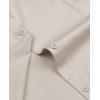 image:imagesiliteelon Womens ClassicFit Dress Shirts Long Sleeve Button Down WrinkleFree Stretch Solid Casual Work Office Blouse TopLight Khaki
