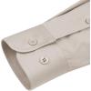 image:imagesiliteelon Womens ClassicFit Dress Shirts Long Sleeve Button Down WrinkleFree Stretch Solid Casual Work Office Blouse TopLight Khaki