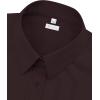 image:imagesiliteelon Womens ClassicFit Dress Shirts Long Sleeve Button Down WrinkleFree Stretch Solid Casual Work Office Blouse TopMaroon