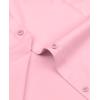 image:imagesiliteelon Womens ClassicFit Dress Shirts Long Sleeve Button Down WrinkleFree Stretch Solid Casual Work Office Blouse TopPeachypink