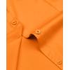 image:imagesiliteelon Womens ClassicFit Dress Shirts Long Sleeve Button Down WrinkleFree Stretch Solid Casual Work Office Blouse TopSaffron