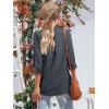 image:imagesiliteelon Button Down Shirts for Women Oxford Shirt Cotton Dress Shirts Collared Long Sleeve Wrinkle Free Blouse TopsDark Gray
