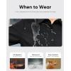 image:imagesiliteelon Button Down Shirts for Women Slim Fit Stain Shield 34 Sleeve Dress Shirt Formal Work Button Up BlousesBlack