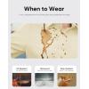 image:imagesiliteelon Button Down Shirts for Women Slim Fit Stain Shield 34 Sleeve Dress Shirt Formal Work Button Up BlousesCream