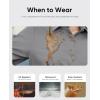 image:imagesiliteelon Button Down Shirts for Women Slim Fit Stain Shield 34 Sleeve Dress Shirt Formal Work Button Up BlousesDark Grey