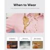 image:imagesiliteelon Button Down Shirts for Women Slim Fit Stain Shield 34 Sleeve Dress Shirt Formal Work Button Up BlousesLight Pink