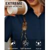 image:imagesiliteelon Women Button Down Shirts Short Sleeve Button up WomenStain Resistant Dress Shirts with Pocket fit Work BlouseNavy Blue