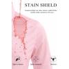 image:imagesiliteelon Womens Stain Resistant Button Down Shirt Short Sleeve Wrinkle Free Business Casual Work Blouse TopsAll Light Pink