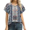 Navy Blue Graphic