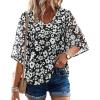Black Floral B