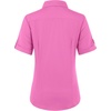 image:imagesiliteelon Button Down Shirts for Women Hidden Placket Short Sleeve Button Up Dress Shirt Business Casual Work BlousesRose Red