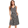 image:imageII ININ Womens 2025 Sundresses Casual Summer Tank Dress V Neck Sleeveless Button Down Midi Floral Beach Dress with Pockets